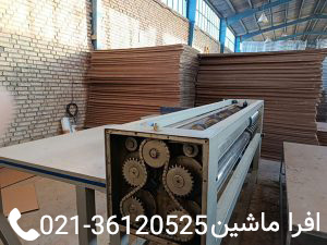 دستگاه-برش-کارتن6-300x225 تصویر دستگاه برش کارتن از نمای پشت و نمایش چرخ دندههای دستگاه
